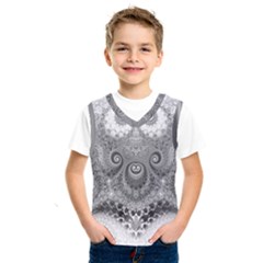 Black And White Spirals Kids  Sportswear by SpinnyChairDesigns