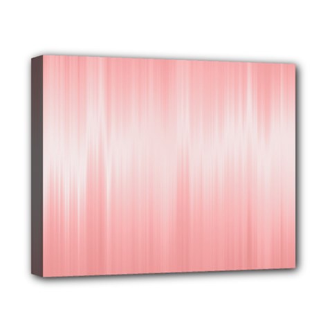 Fresh Pink Ombre Canvas 10  X 8  (stretched) by SpinnyChairDesigns