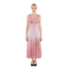 Fresh Pink Ombre Sleeveless Maxi Dress by SpinnyChairDesigns