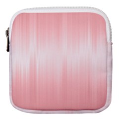 Fresh Pink Ombre Mini Square Pouch by SpinnyChairDesigns