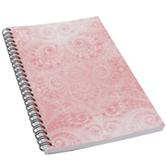 Pretty Pink Spirals 5 5  X 8 5  Notebook by SpinnyChairDesigns