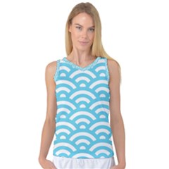 Waves Women s Basketball Tank Top by Sobalvarro