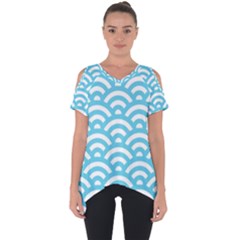 Waves Cut Out Side Drop Tee by Sobalvarro