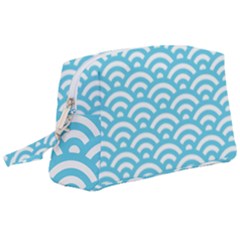 Waves Wristlet Pouch Bag (large) by Sobalvarro