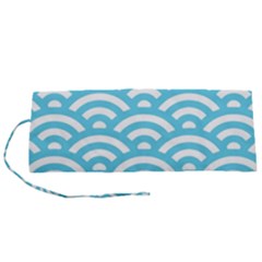 Waves Roll Up Canvas Pencil Holder (s) by Sobalvarro