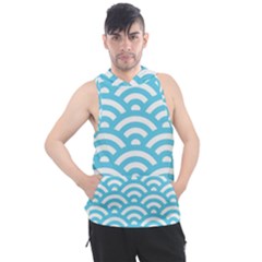 Waves Men s Sleeveless Hoodie by Sobalvarro