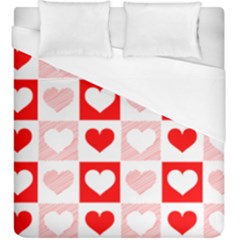 Hearts  Duvet Cover (king Size) by Sobalvarro