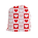 Hearts  Drawstring Pouch (XL) View1