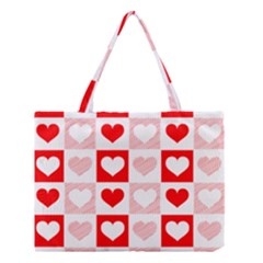 Hearts  Medium Tote Bag by Sobalvarro