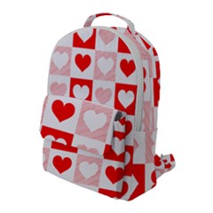 Hearts  Flap Pocket Backpack (large)