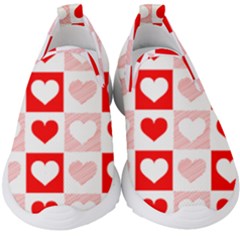 Hearts  Kids  Slip On Sneakers