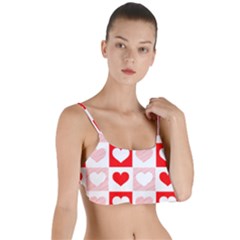 Hearts  Layered Top Bikini Top  by Sobalvarro