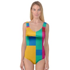 Squares  Princess Tank Leotard 