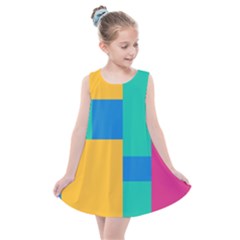 Squares  Kids  Summer Dress by Sobalvarro