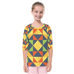 Africa  Kids  Quarter Sleeve Raglan Tee