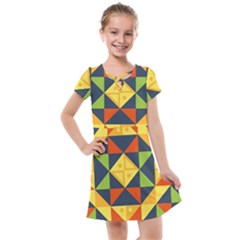 Africa  Kids  Cross Web Dress by Sobalvarro