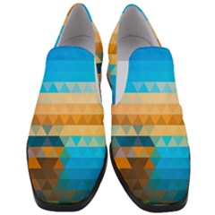 Mosaic  Women Slip On Heel Loafers by Sobalvarro