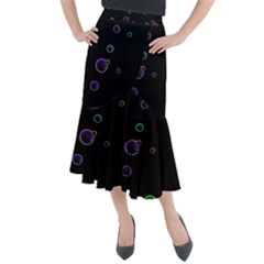 Bubble Show Midi Mermaid Skirt by Sabelacarlos