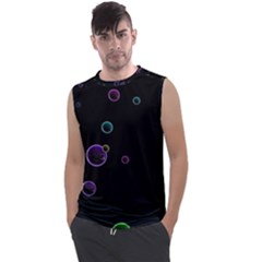 Bubble In Dark Men s Regular Tank Top