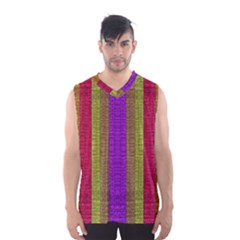 Colors Of A Rainbow Men s Basketball Tank Top by pepitasart