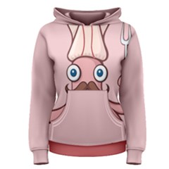 Squid Chef Cartoon Women s Pullover Hoodie by sifis