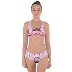 Squid Chef Cartoon Criss Cross Bikini Set by sifis