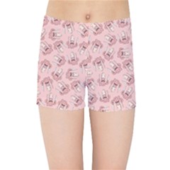 Squid Chef Pattern Kids  Sports Shorts by sifis