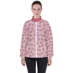 Squid Chef Pattern Women s High Neck Windbreaker by sifis