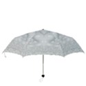 Ash Grey White Swirls Folding Umbrellas View3
