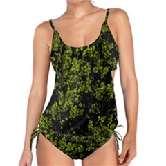 Nature Dark Camo Print Tankini Set by dflcprintsclothing