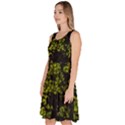 Nature Dark Camo Print Knee Length Skater Dress With Pockets View2