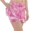 Pink Floral Pattern Tennis Skorts View3