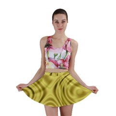 Golden Wave  Mini Skirt by Sabelacarlos