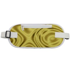 Golden Wave  Rounded Waist Pouch by Sabelacarlos