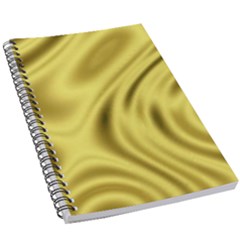 Golden Wave  5 5  X 8 5  Notebook by Sabelacarlos