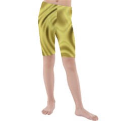 Golden Wave Kids  Mid Length Swim Shorts by Sabelacarlos