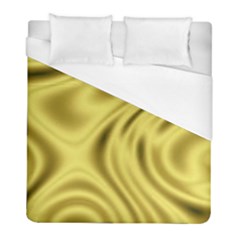 Golden Wave Duvet Cover (full/ Double Size) by Sabelacarlos