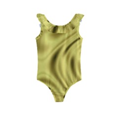 Golden Wave Kids  Frill Swimsuit by Sabelacarlos