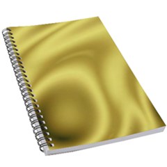 Golden Wave 2 5 5  X 8 5  Notebook by Sabelacarlos