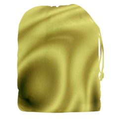 Golden Wave 2 Drawstring Pouch (3xl) by Sabelacarlos