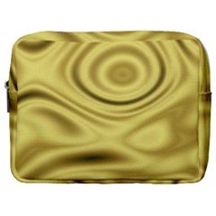 Golden Wave 3 Make Up Pouch (large) by Sabelacarlos