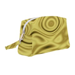 Golden Wave 3 Wristlet Pouch Bag (medium) by Sabelacarlos