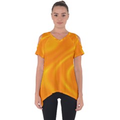 Honey Wave 1 Cut Out Side Drop Tee by Sabelacarlos