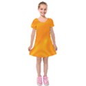 Honey Wave 2 Kids  Short Sleeve Velvet Dress View1