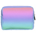 Pastel Rainbow Ombre Gradient Make Up Pouch (Medium) View2