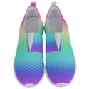 Rainbow Floral Ombre Print No Lace Lightweight Shoes View1
