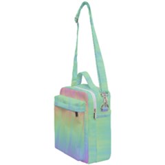 Pastel Rainbow Gradient Crossbody Day Bag by SpinnyChairDesigns