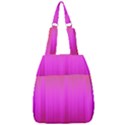 Fuchsia Ombre Color  Center Zip Backpack View1