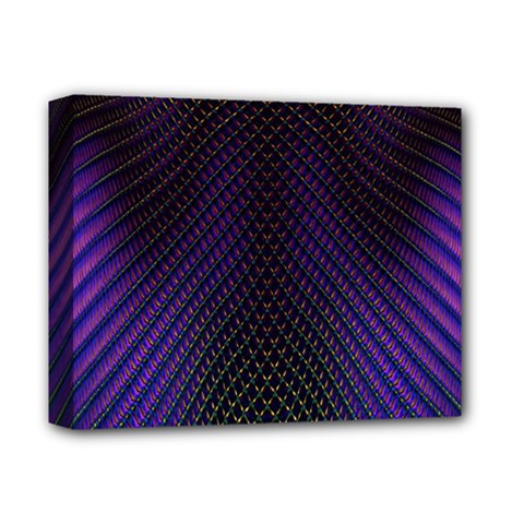 Alien Skin Glow Deluxe Canvas 14  X 11  (stretched) by SpinnyChairDesigns