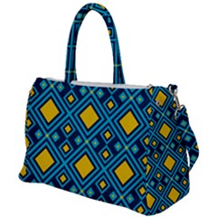 Geometric Abstract Diamond Duffel Travel Bag by tmsartbazaar